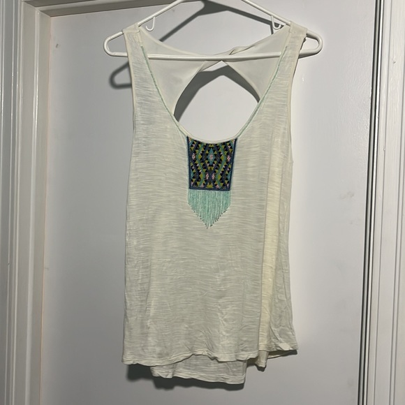 American eagle outfitters beaded tank top - Picture 2 of 5